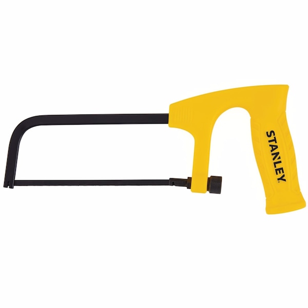 Stanley 6 in. Hacksaw Black/Yellow 1 pc STHT14037 - main